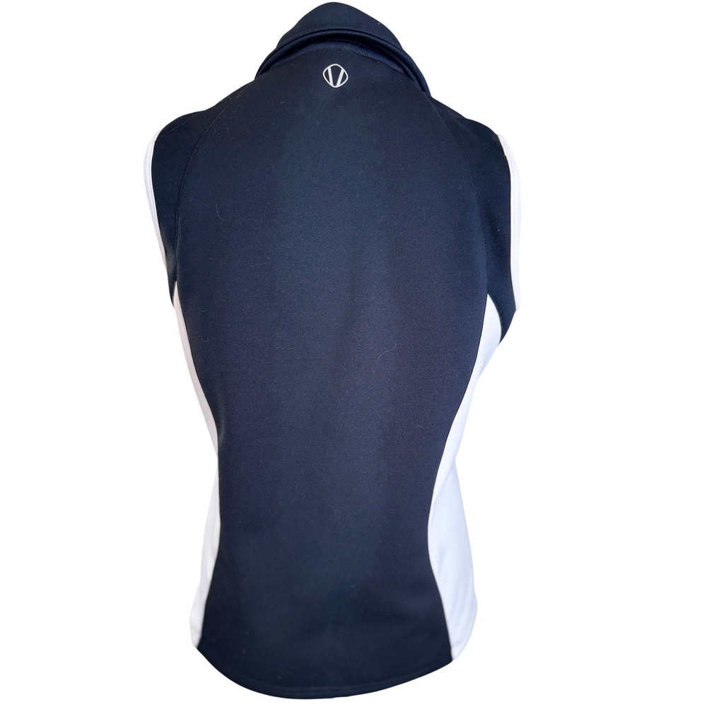 Sunice‎ Golf Vest Women Small from Hazeltine National Black White Zip-Up EUC - Picture 5 of 10